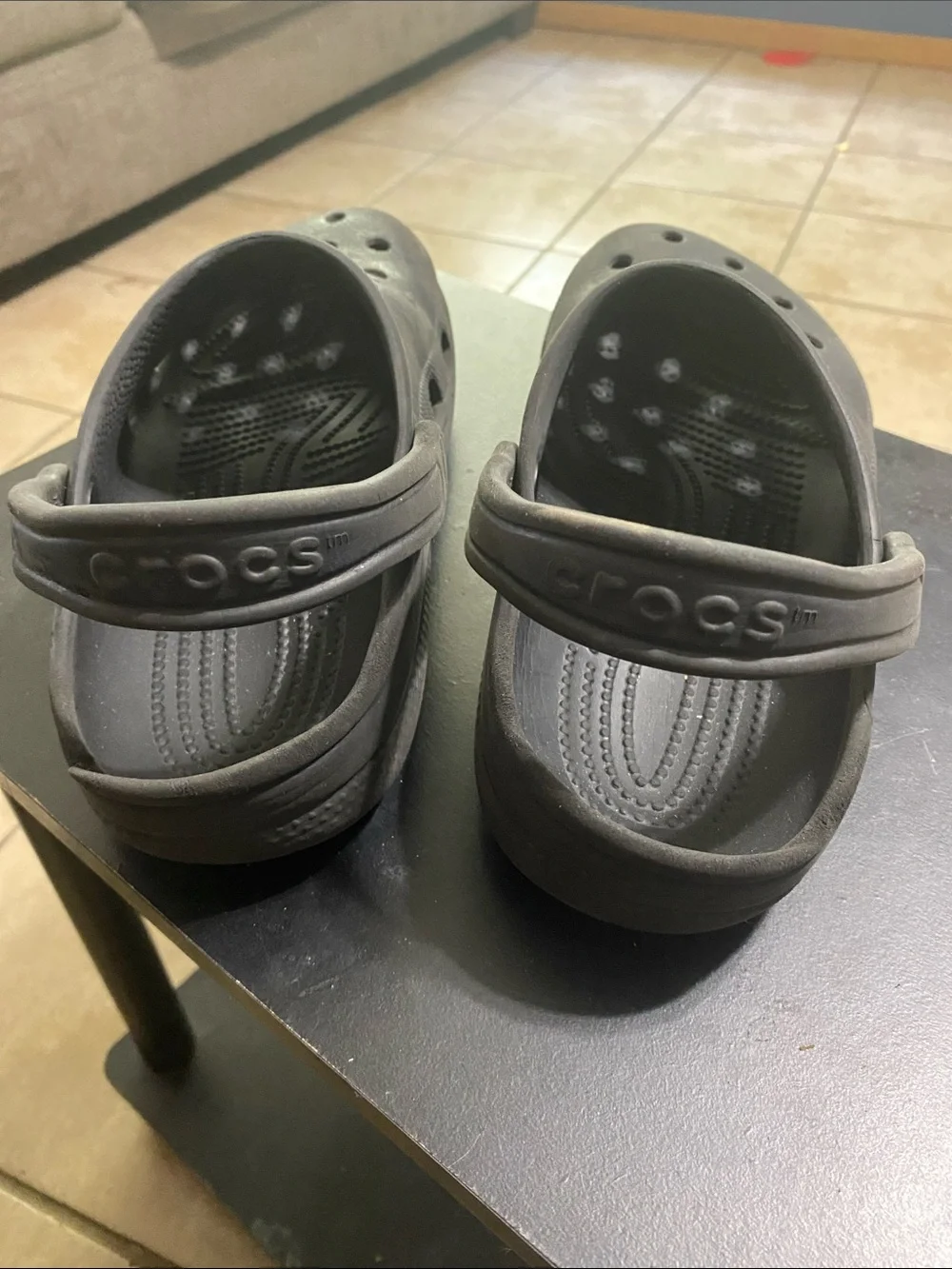 Black Classic Foam Crocs